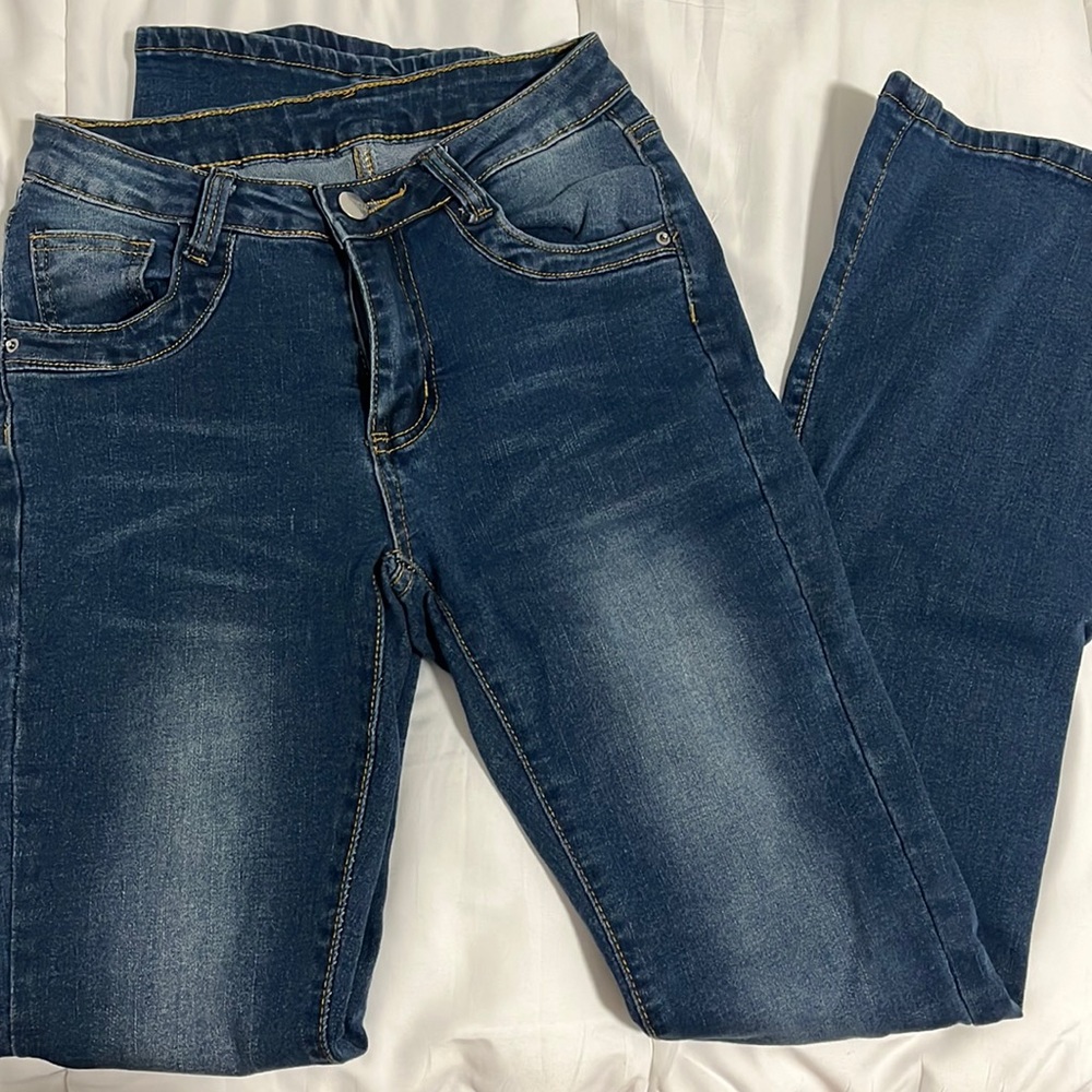SHEIN ICON straight leg jeans